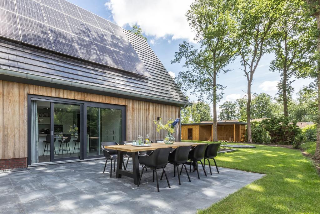 Boomstam tuintafels eiken / douglas op maat, Tuin en Terras, Tuintafels, Nieuw, Rechthoekig, Hout, Ophalen of Verzenden