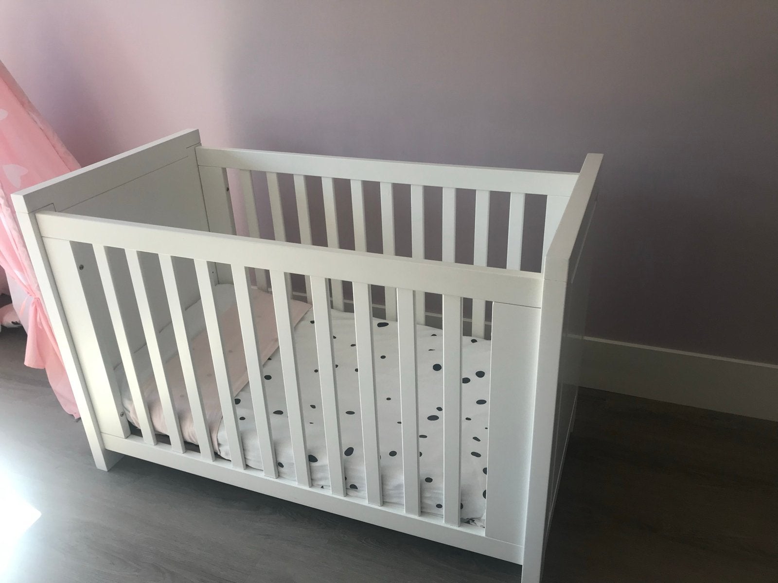 Complete Babykamer Interbaby Malibu(ledikant, kast, commode), Ophalen, Gebruikt, Jongetje of Meisje