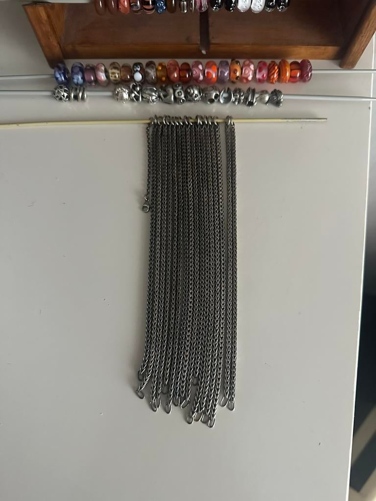 Trollbeads armbanden, Ophalen of Verzenden, Zo goed als nieuw, Zilver