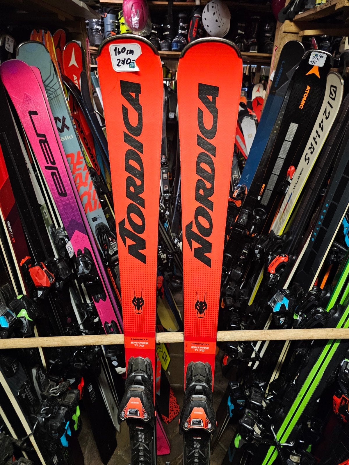 160cm NORDICA DOBERMANN SPITFIRE ti all round top ski 750€