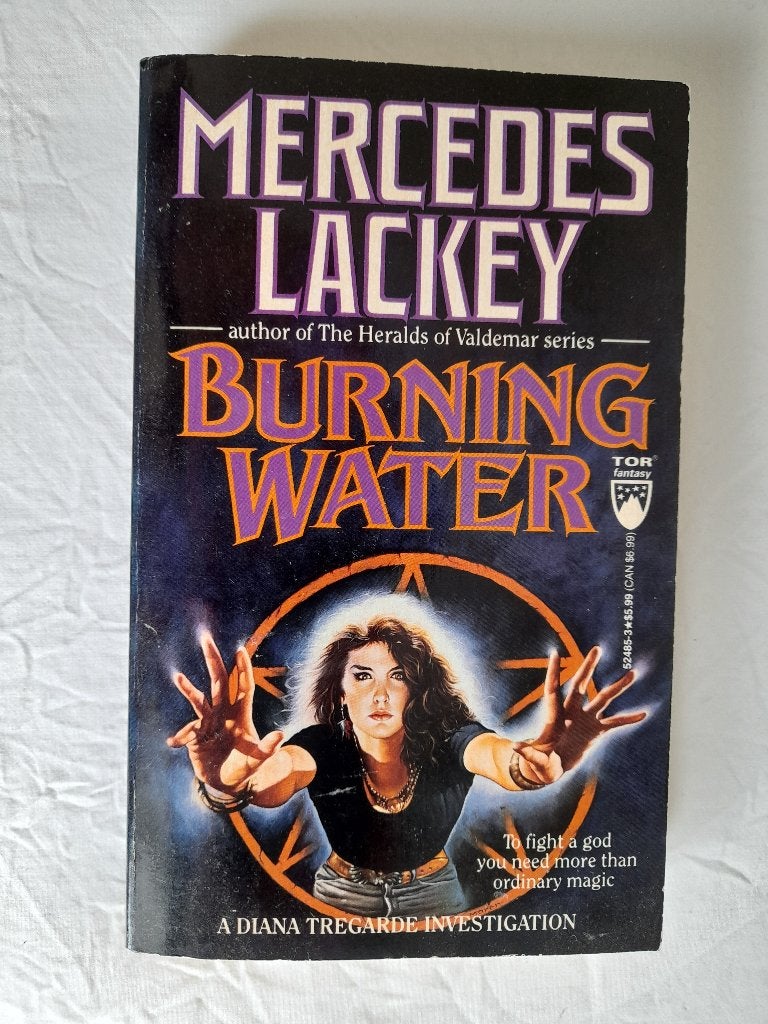 Burning Water - Diana Tregarde #1 - Mercedes Lackey, Ophalen of Verzenden, Gelezen