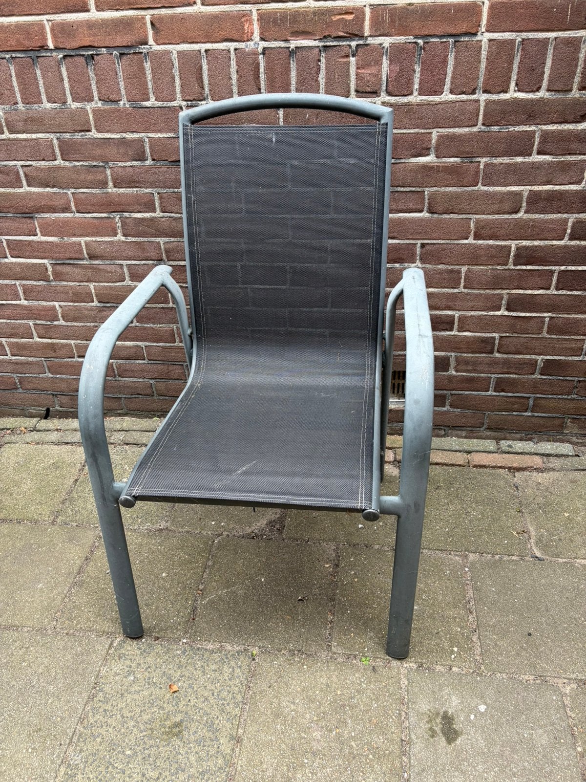 4 tuinstoelen, Tuin en Terras, Ophalen, Gebruikt