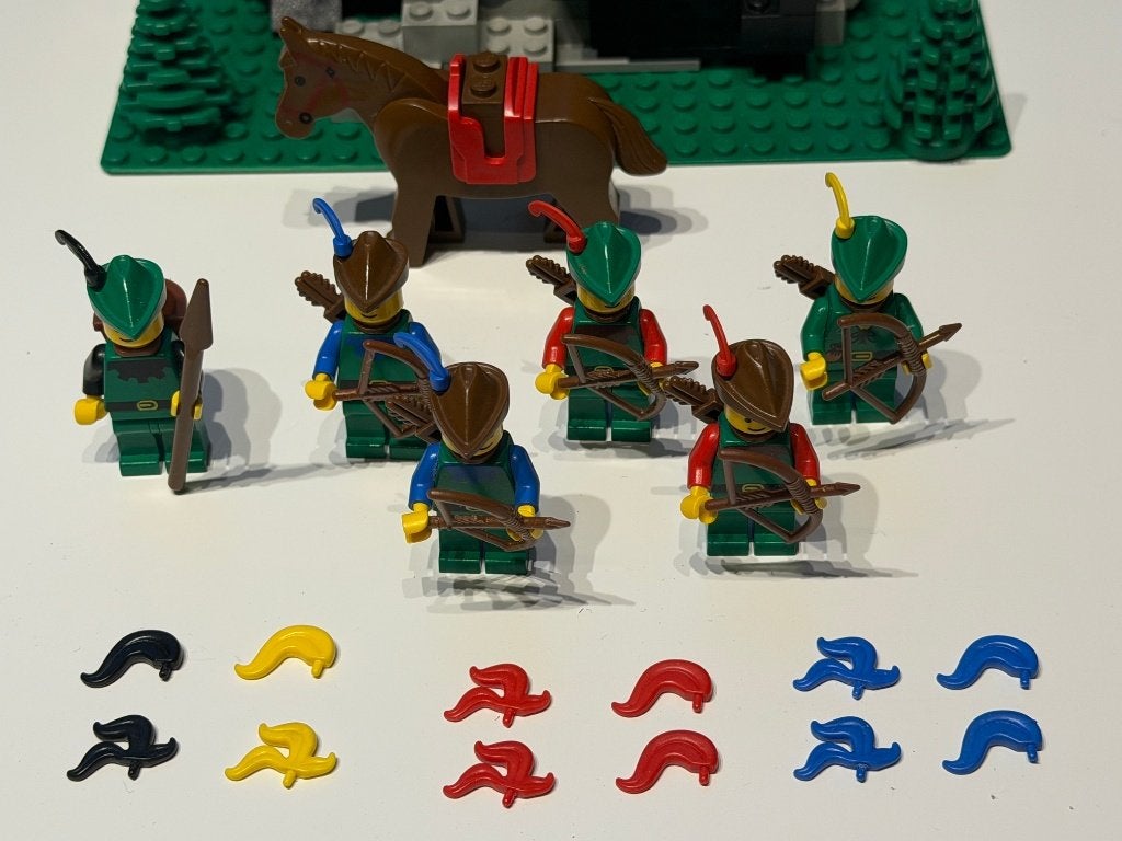 LEGO - Set 6066 - Castle - Camouflaged Outpost, Compleet, Lego, Ophalen of Verzenden, Zo goed als nieuw