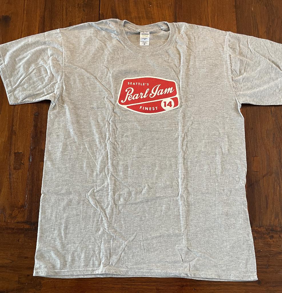 Pearl Jam vintage band Tshirt 2014, Ophalen of Verzenden, Nieuw, Maat 56/58 (XL), Grijs