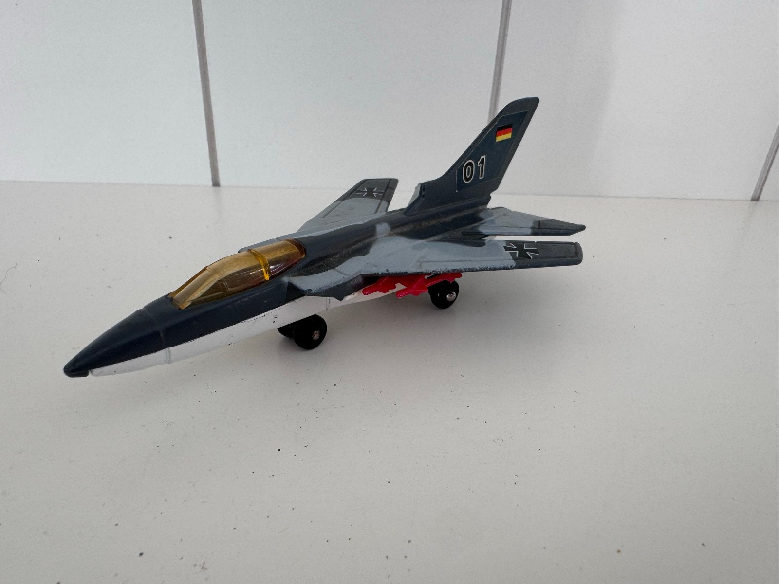 Matchbox speelgoedvliegtuig straaljager, Ophalen of Verzenden, Gebruikt