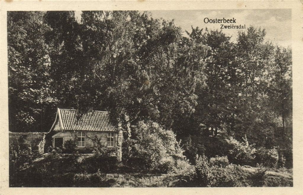 Oosterbeek, Zweiersdal - ongelopen, Ophalen of Verzenden, 1920 tot 1940, Ongelopen, Gelderland