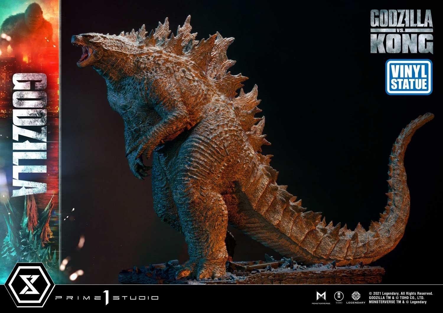 Prime 1 studios Godzilla.kong vs godzilla.sideshow., Verzenden, Nieuw