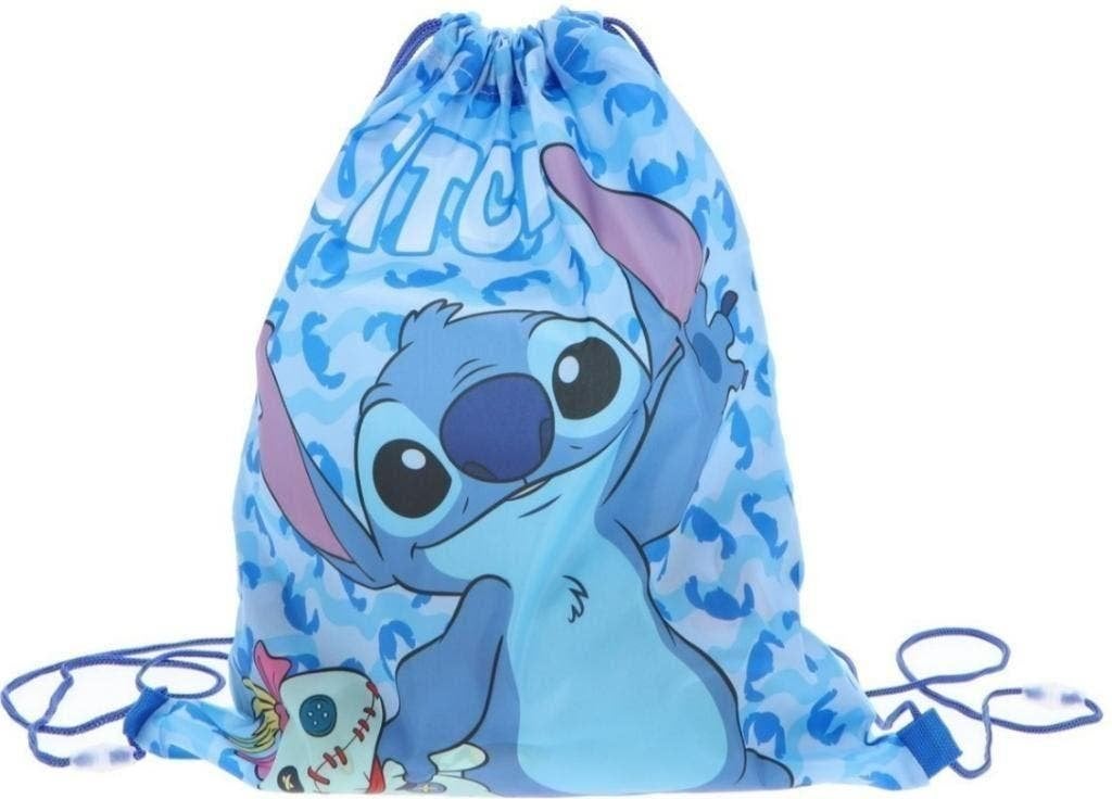 Stitch Gymtas Scrump - Disney Zwemtas/ Sporttas Blauw, Sieraden, Tassen en Uiterlijk, Tassen | Rugtassen, Disney of Dora, 25 tot 40 cm