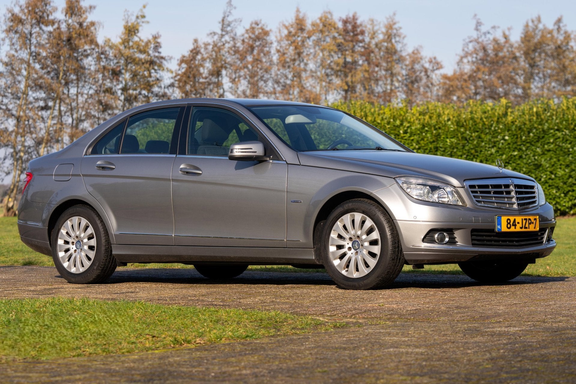 Mercedes-Benz C-klasse 180 K BlueEFFICIENCY Business Edition, Keurmerk '100% Onderhouden', Gebruikt, 200 kg, Parkeersensor