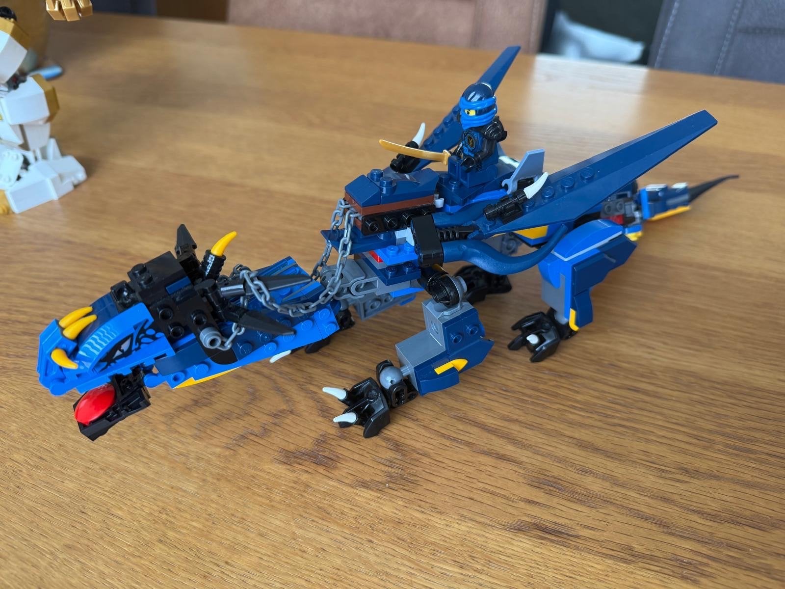 LEGO Ninjago Jay's Bliksemdraak (70652), Ophalen of Verzenden, Zo goed als nieuw, Overige merken