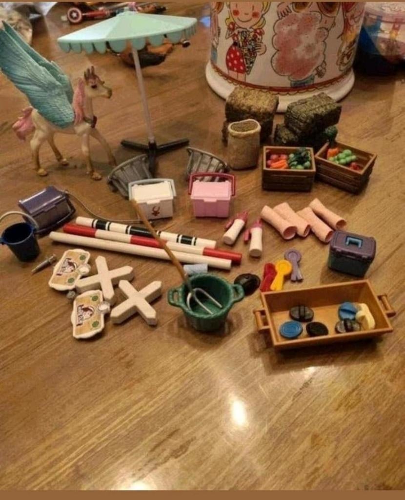 Schleich spulletjes, Ophalen, Zo goed als nieuw