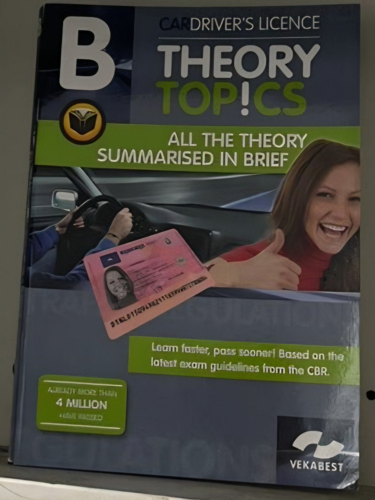Vekabest Theorieboek Rijbewijs B - Samengevat, Boeken, Ophalen, Zo goed als nieuw, Algemeen, Vekabest