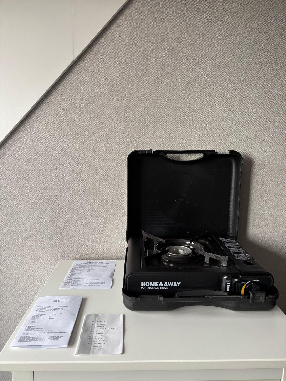 Te koop: camping kooktoestel gas 1 pits, Caravans en Kamperen, Kampeeraccessoires, Ophalen of Verzenden, Zo goed als nieuw