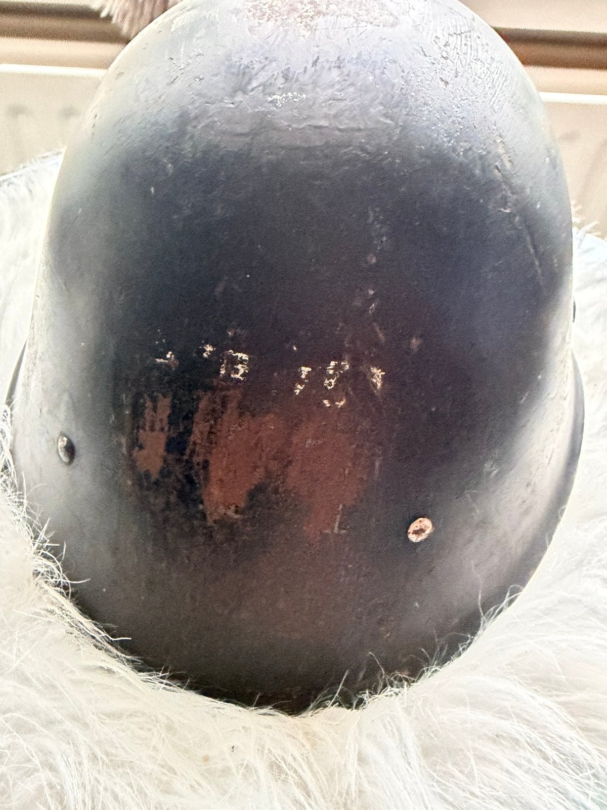 Nederlandse M34 Helm – WO2 / Luchtbeschermingsdienst (LBD), Ophalen of Verzenden, Nederland, Helm of Baret