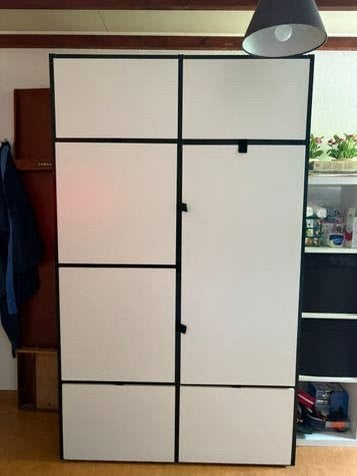 Ikea kledingkast odda, Ophalen, Gebruikt, 100 tot 150 cm, Met klep(pen)