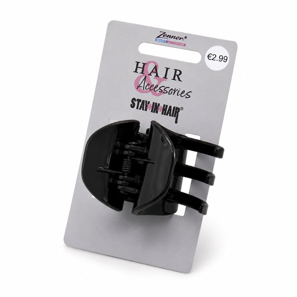 Zenner Zwarte Haarklem – Stay in Hair, ., Overige typen, Nieuw, Ophalen of Verzenden