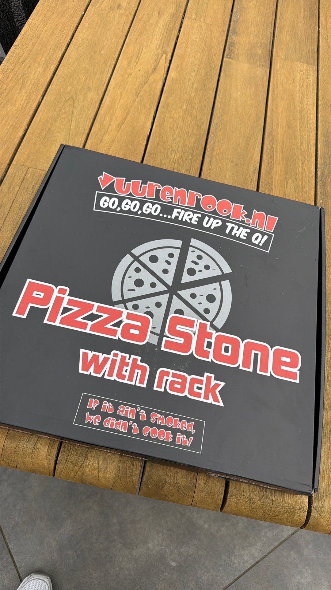 Universele pizzasteen met rek, Ophalen, Nieuw