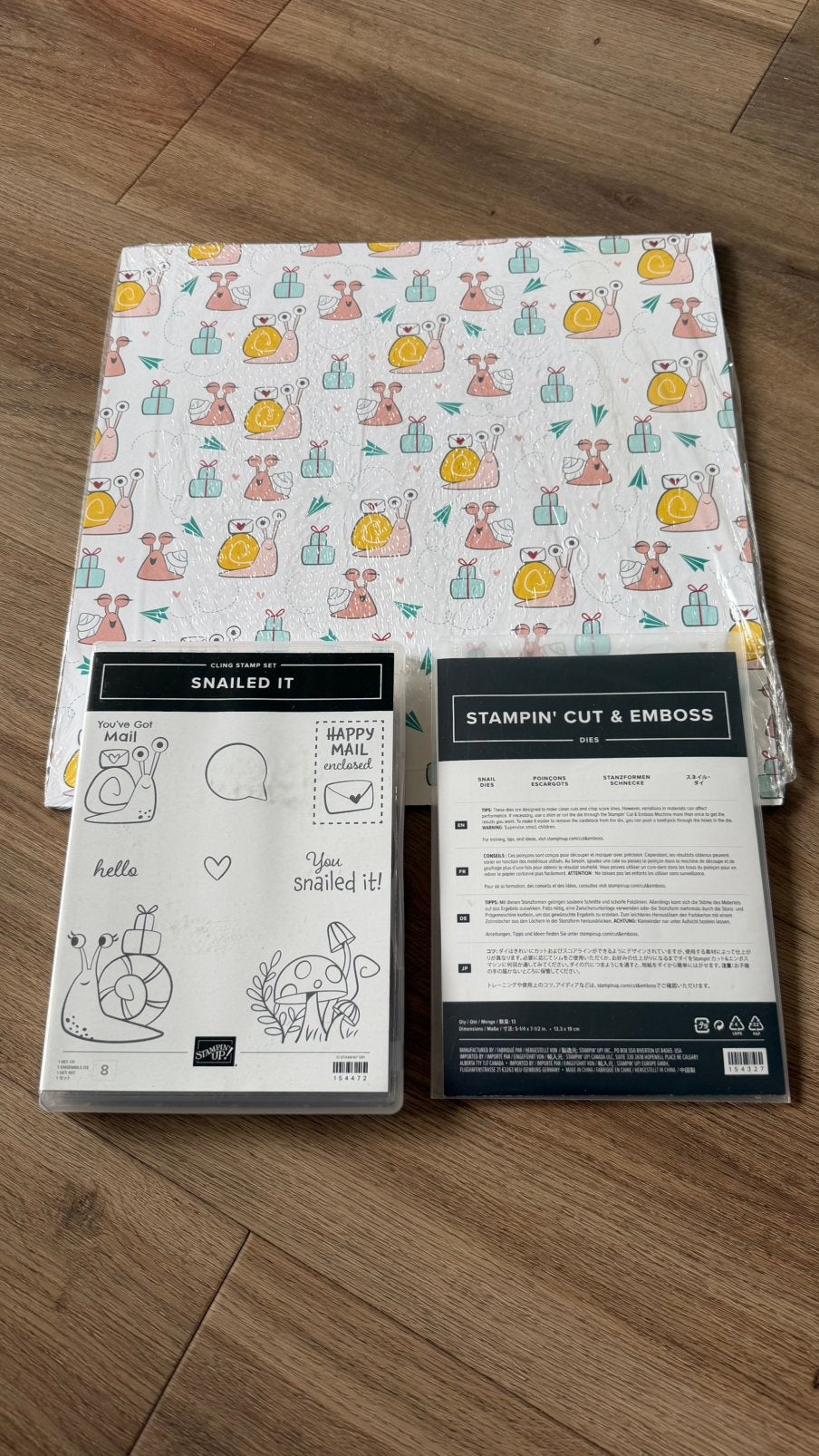 Stampin Up Snail Mail NIEUW/ZGAN, Diversen, Ophalen of Verzenden, Nieuw