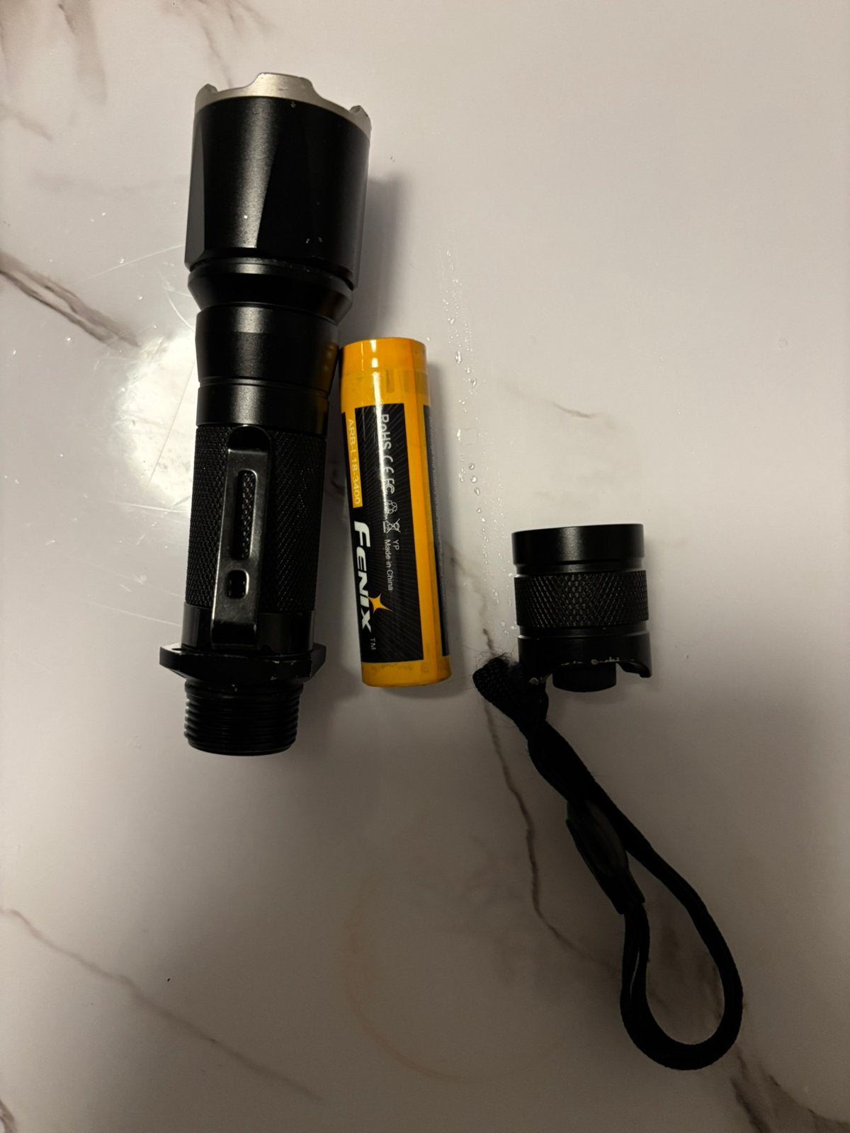 Zaklamp Fenix  TK15UE, Ophalen, Zo goed als nieuw, Batterij