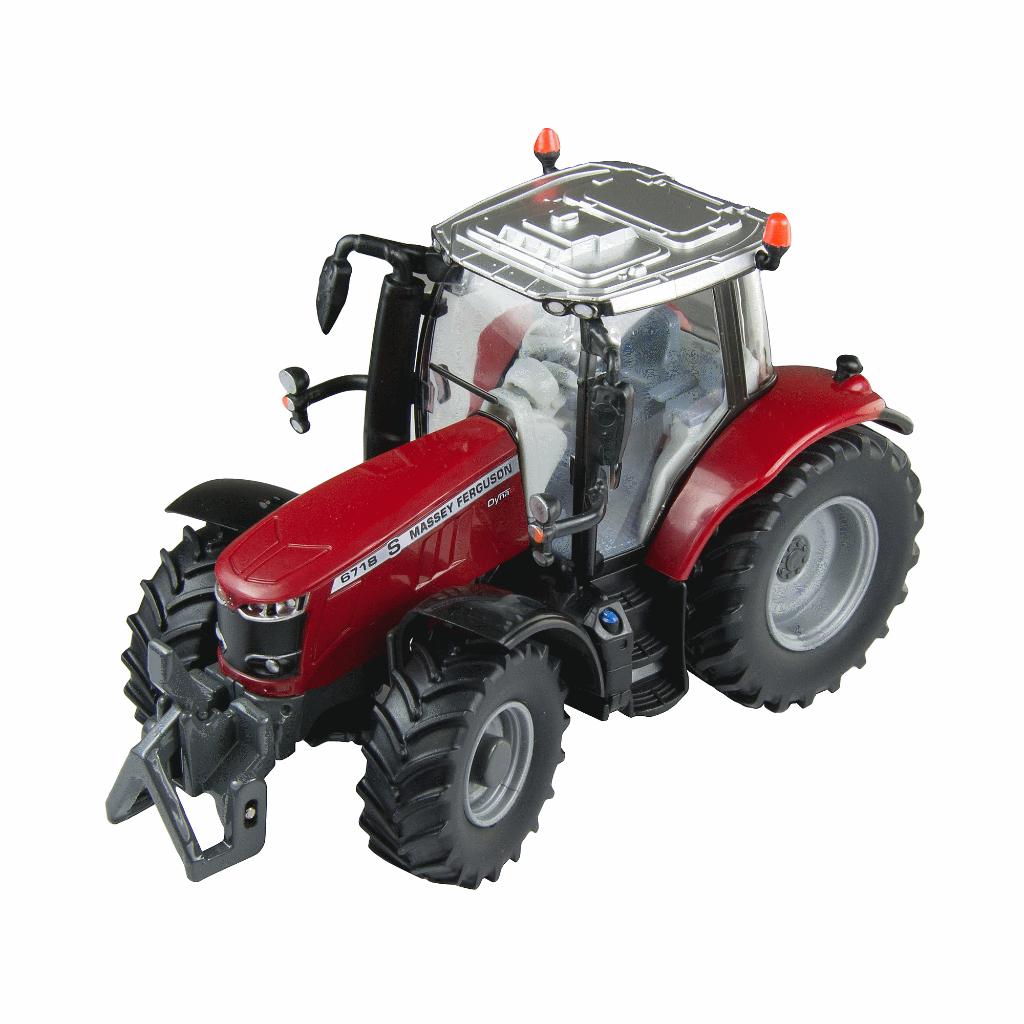 Massey Ferguson 6718S, Britains, Tractor of Landbouw, Ophalen of Verzenden, Nvt