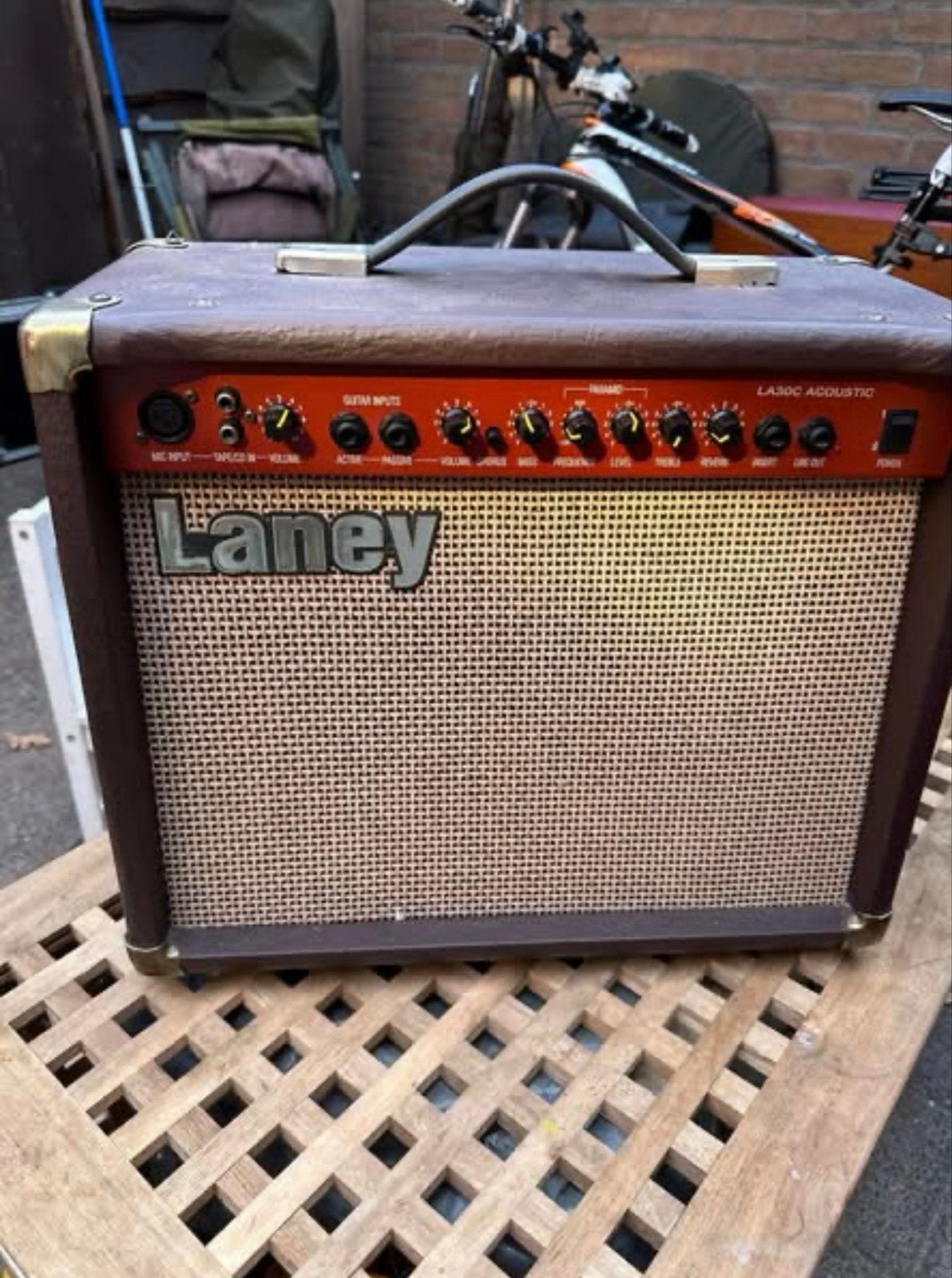 Laney LA30C Akoestische Gitaarversterker, Ophalen of Verzenden, Gebruikt, Gitaar, Minder dan 50 watt