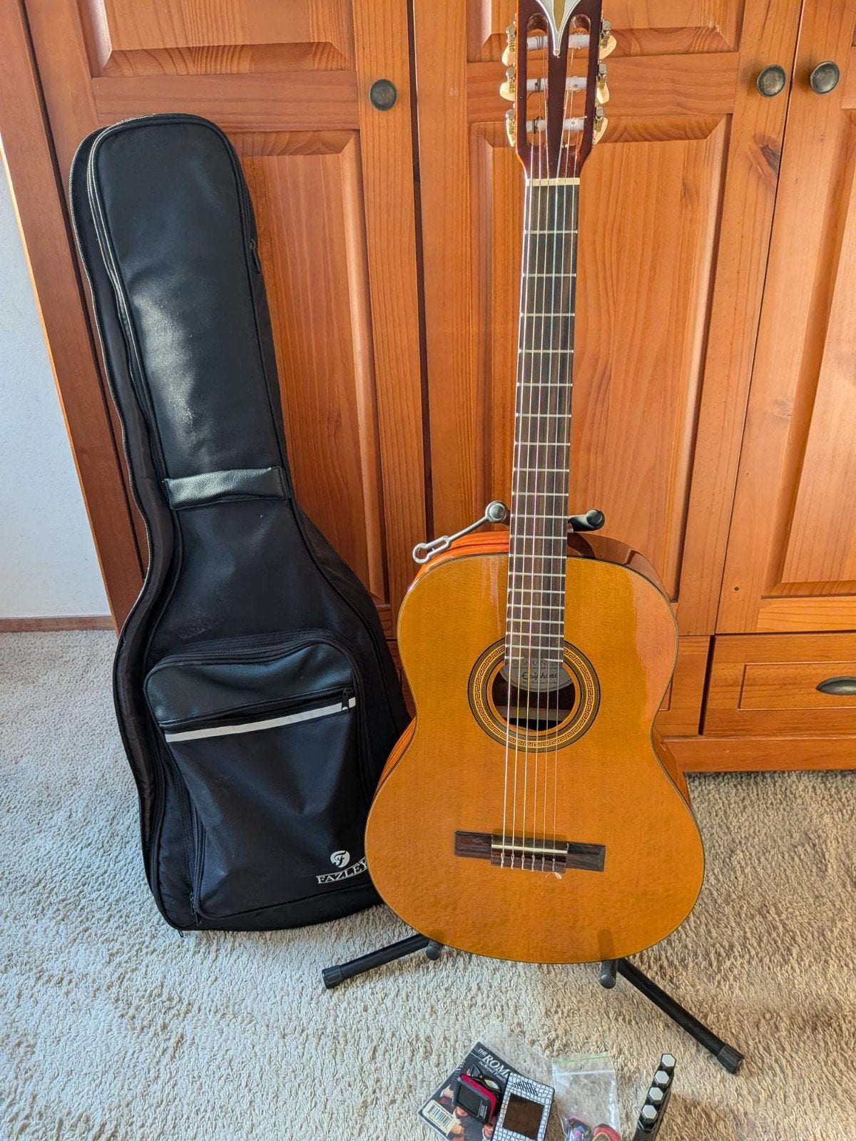 zgan Epiphone klassieke gitaar met veel extra's, Muziek en Instrumenten, Ophalen, Zo goed als nieuw, Klassieke of Spaanse gitaar