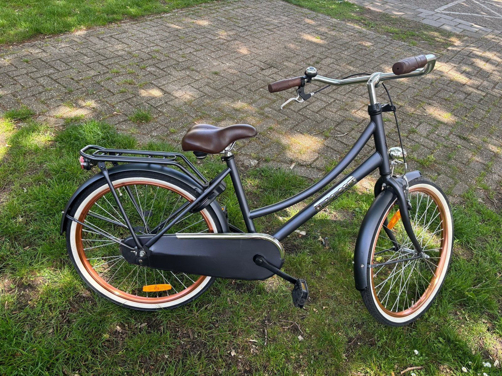 Popal Meisjesfiets 24 inch - Zeer Goede Staat, Fietsen en Brommers, Fietsen | Meisjes, Ophalen, 24 inch, Velgrem, Handrem