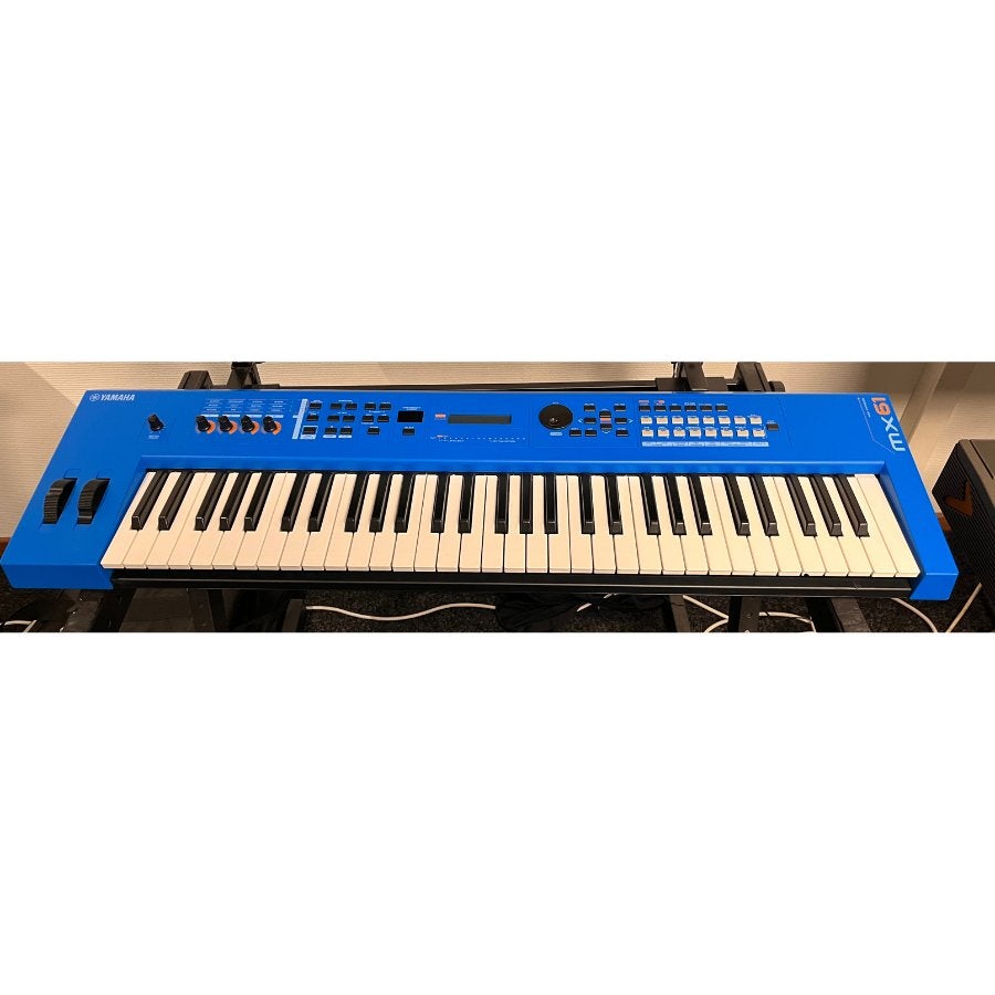 Yamaha MX61 Synthesizer Blauw, Wattbaan 1, Nieuwegein, Yamaha, Ophalen of Verzenden, Yamaha