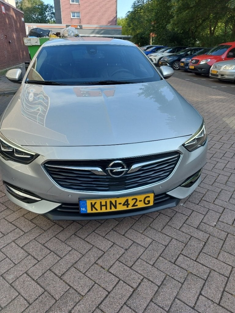 Opel Insignia 1.5 Turbo 165pk Start/stop Aut 2019 Grijs, Auto's, Opel, 164 pk, 4 cilinders, 700 kg, Navigatiesysteem