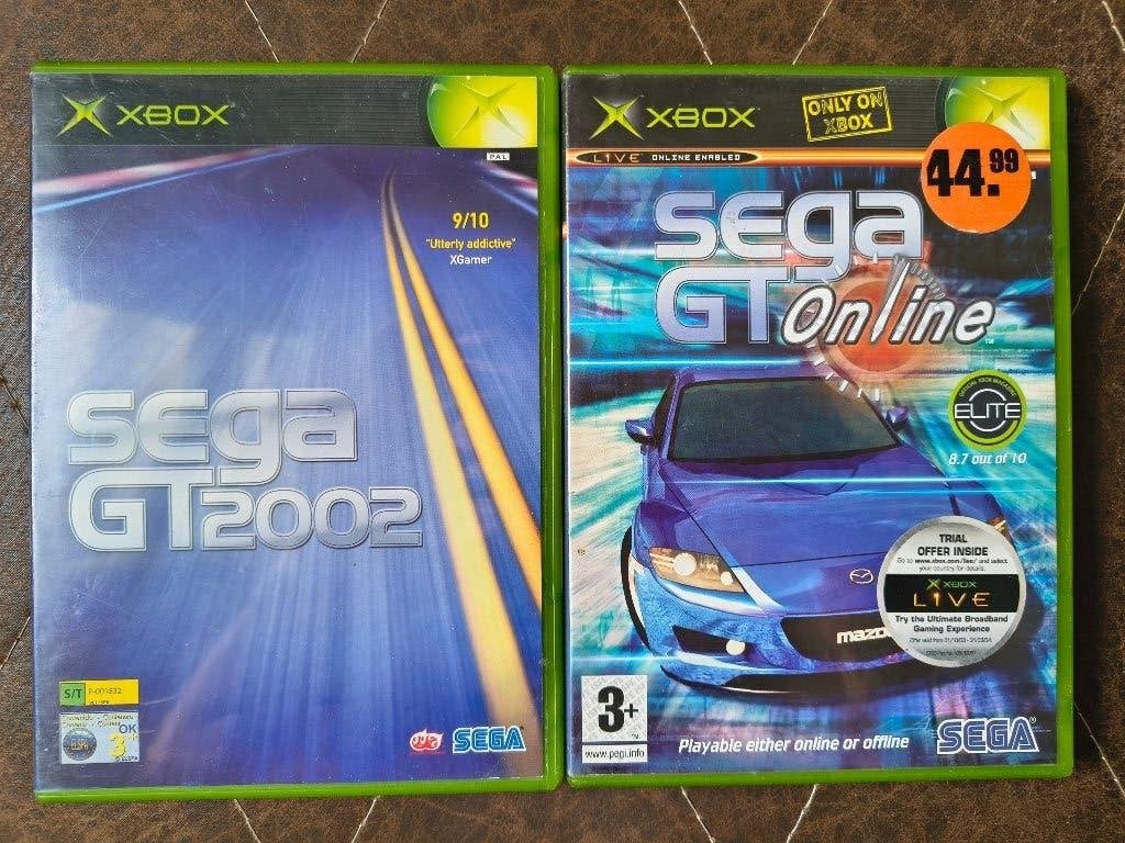 Sega GT en Sega GT Online voor XBOX Original, Online, Gebruikt, Verzenden, 1 speler