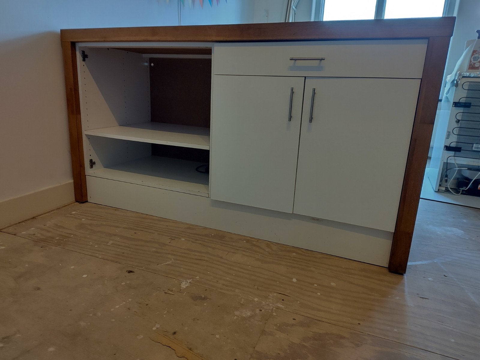 IKEA GIMAN Keukeneiland (Verplaatsbaar), Ophalen, 75 cm of meer, 150 tot 200 cm, Zo goed als nieuw