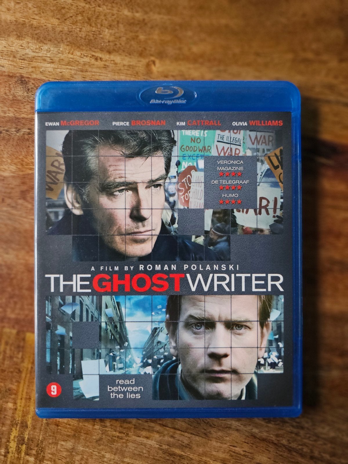 The Ghost Writer (Blu-ray) - Roman Polanski thriller, Ophalen of Verzenden, Zo goed als nieuw, Thrillers en Misdaad