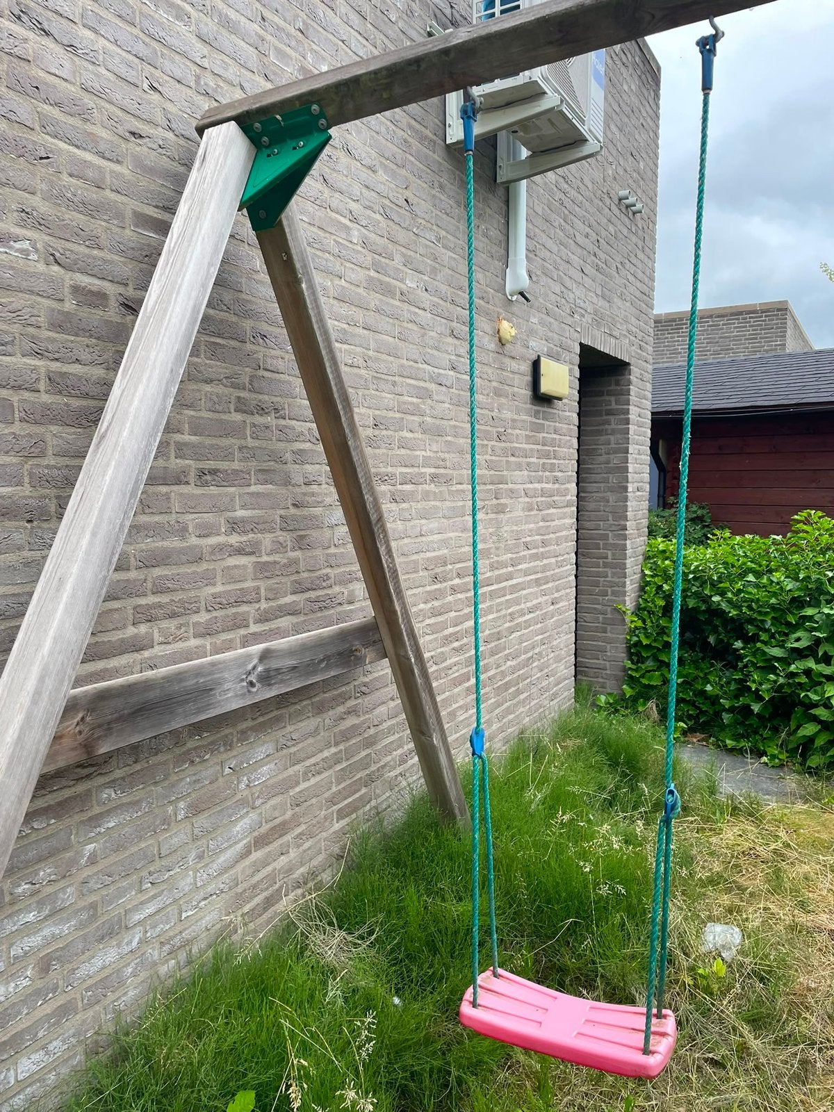 GRATIS Schommel, Kinderen en Baby's, Speelgoed | Buiten | Speeltoestellen, Ophalen, Zo goed als nieuw, Schommel