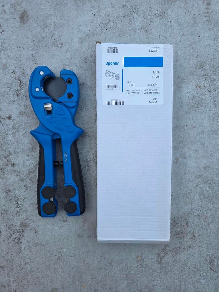 Splinterniew uponor kniptang 1089674, Doe-het-zelf en Verbouw, Gereedschap | Handgereedschap, Ophalen of Verzenden, Nieuw