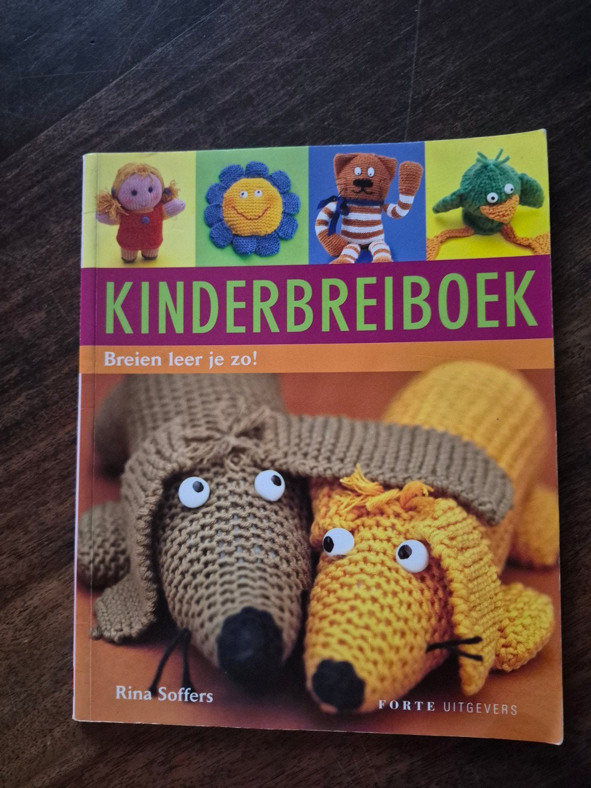 Kinderbreiboek  breien leer je zo!, Ophalen of Verzenden, Zo goed als nieuw, Breien, Patroon of Boek