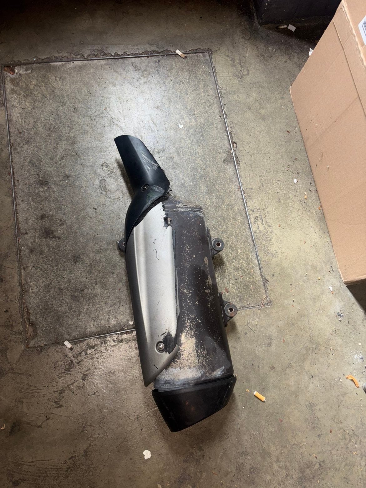Piaggio beverly 350 uitlaat, Ophalen, Gebruikt