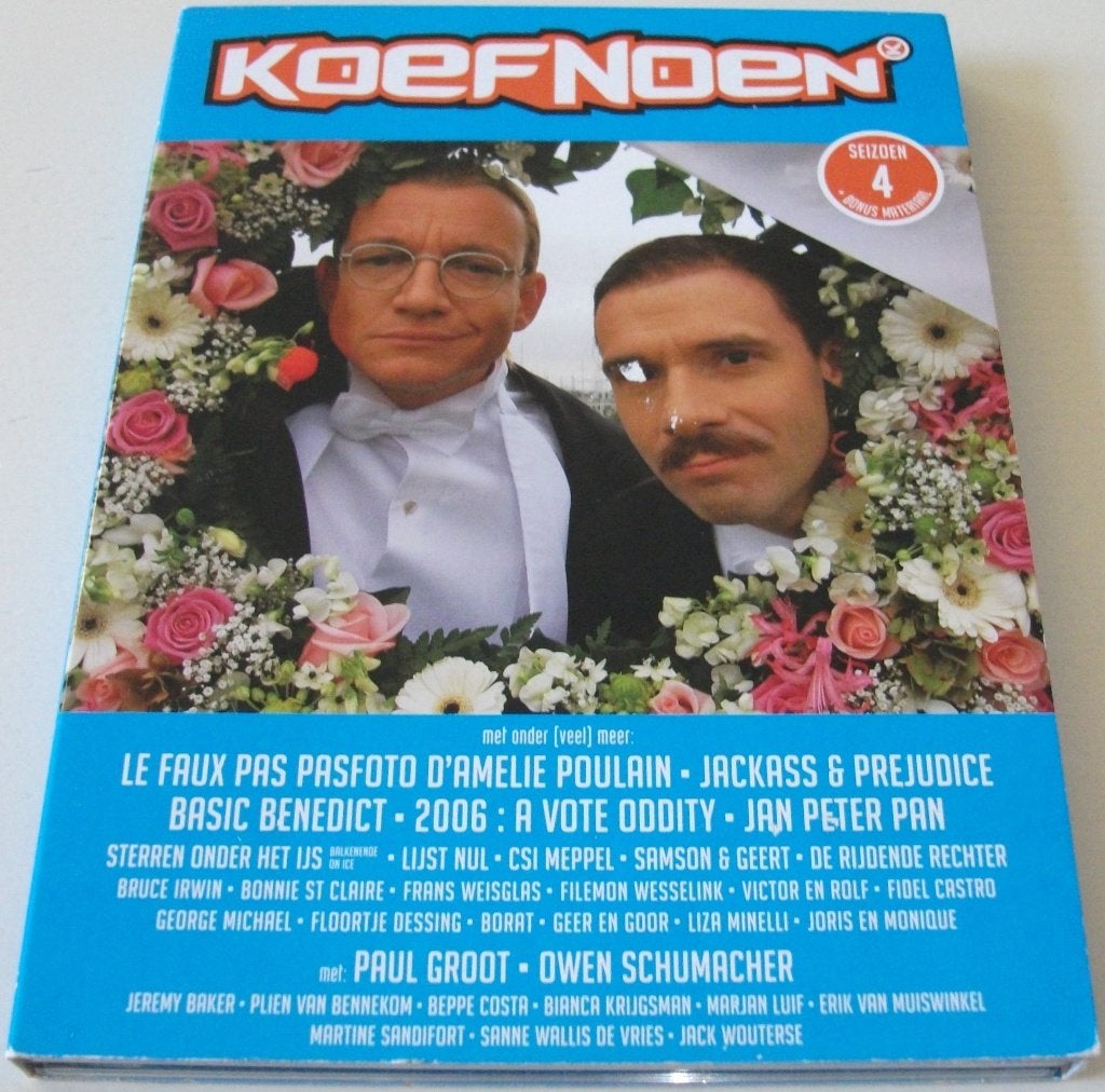 Dvd *** KOEFNOEN *** 2-Disc Boxset Seizoen 4, Cd's en Dvd's, Dvd's | Cabaret en Sketches, Zo goed als nieuw, Tv-programma of Sketches