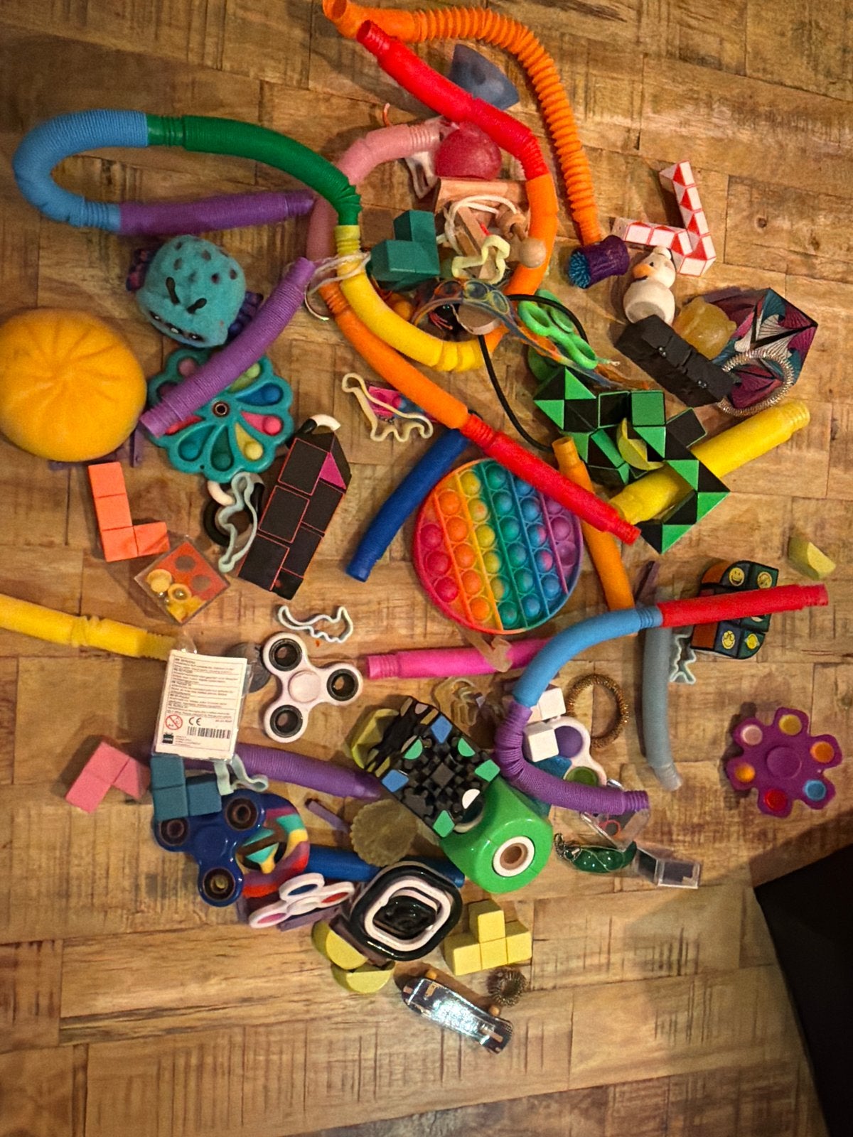 Grote collectie fidget toys (50-75 stuks), Ophalen of Verzenden, Gebruikt, Jongen of Meisje