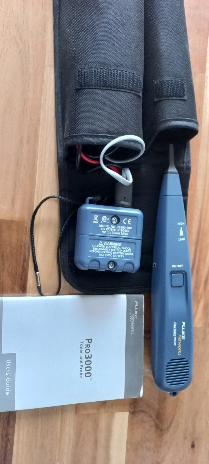 Fluke Networks Pro3000 Toner en Probe Kit, Doe-het-zelf en Verbouw, Ophalen of Verzenden, Zo goed als nieuw, Overige meters