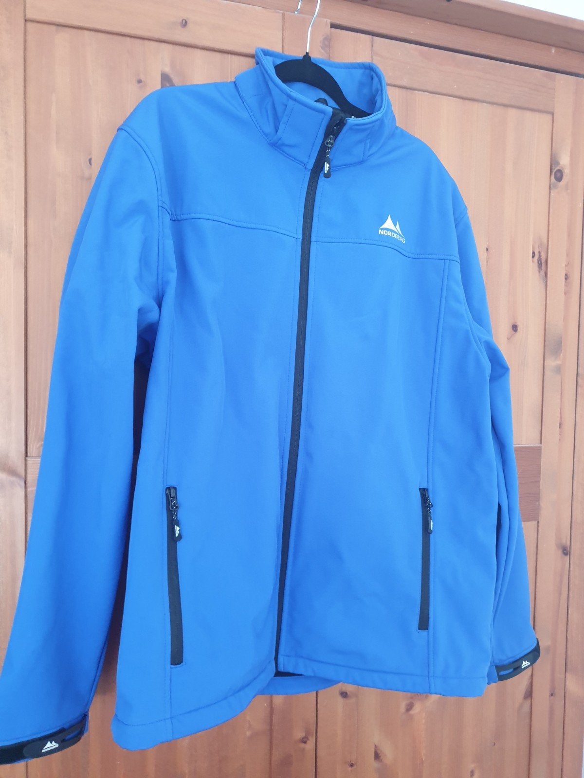 Nordberg Softshell Jas Heren - Blauw, Maat 2XL, Overige maten, Ophalen of Verzenden, Zo goed als nieuw, Nordberg