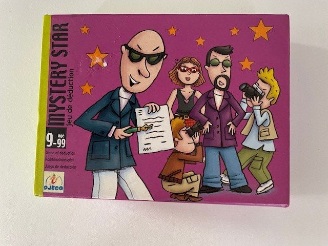 Mystery star. Nieuw. Nederlandse handleiding. Spel is nieuw., Drie of vier spelers, Ophalen, Nieuw
