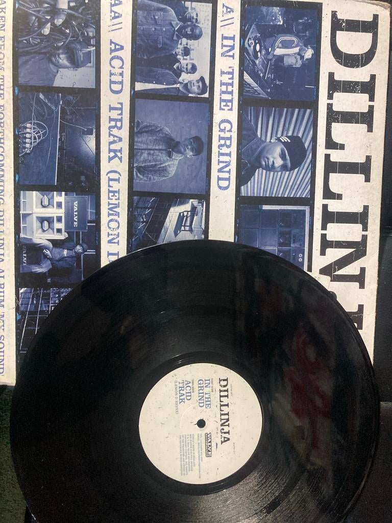 Dillinja - In The Grind / Acid Trak (Lemon D Remix) Vinyl, Ophalen of Verzenden, Gebruikt, 12 inch