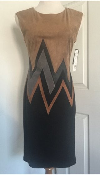 Joseph Ribkoff prachtig chique jersey gekleurde jurk 42/44, Meerkleurig, ., Maat 42/44 (L), Joseph Ribkoff