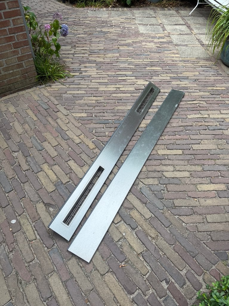 Bulthaup RVS plint 150mm, Ophalen, Gebruikt, 150 tot 200 cm, Minder dan 25 cm