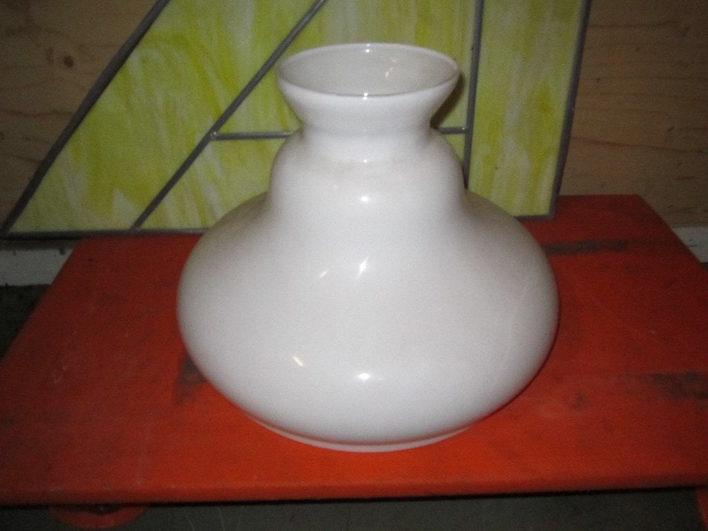 Witte glazen lampenkap, Antiek en Kunst, Ophalen