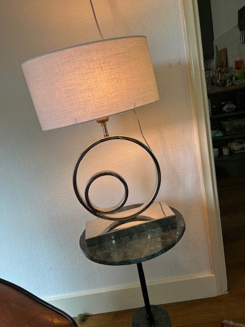 Spiraal tafel lamp, Ophalen, Zo goed als nieuw, Design