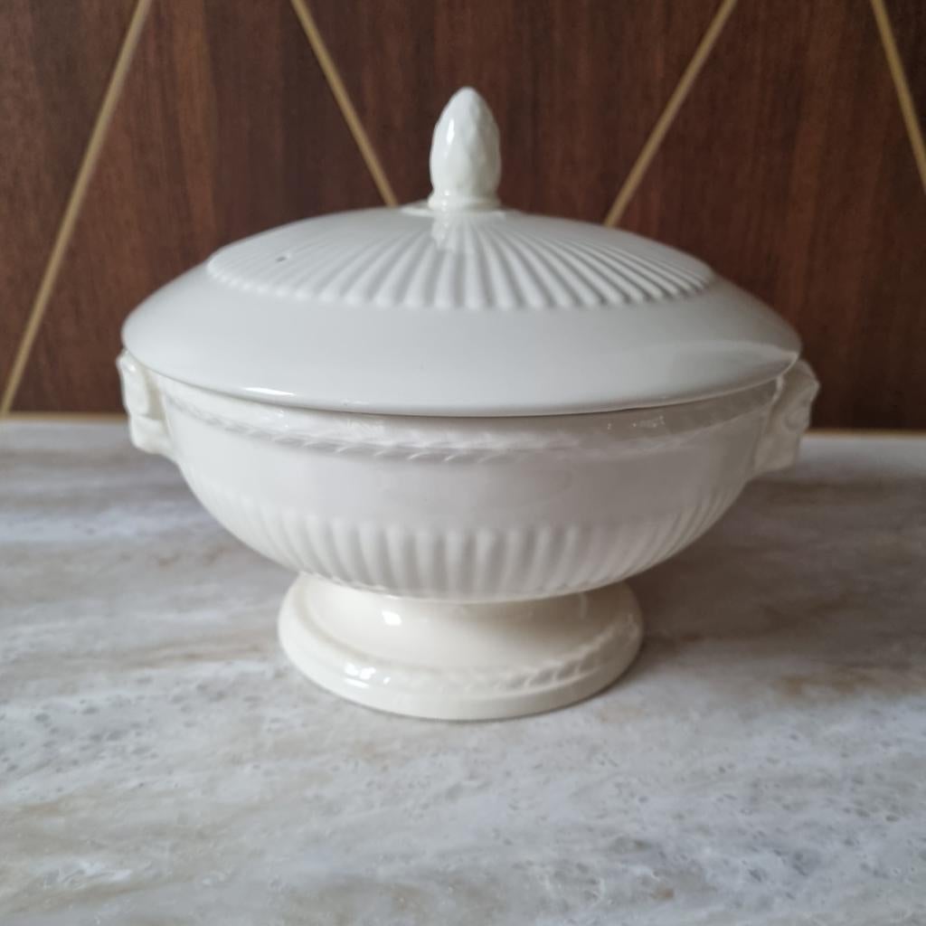 Wedgwood Edme dekschaal - 18 cm - Zeer goede staat, Ophalen of Verzenden