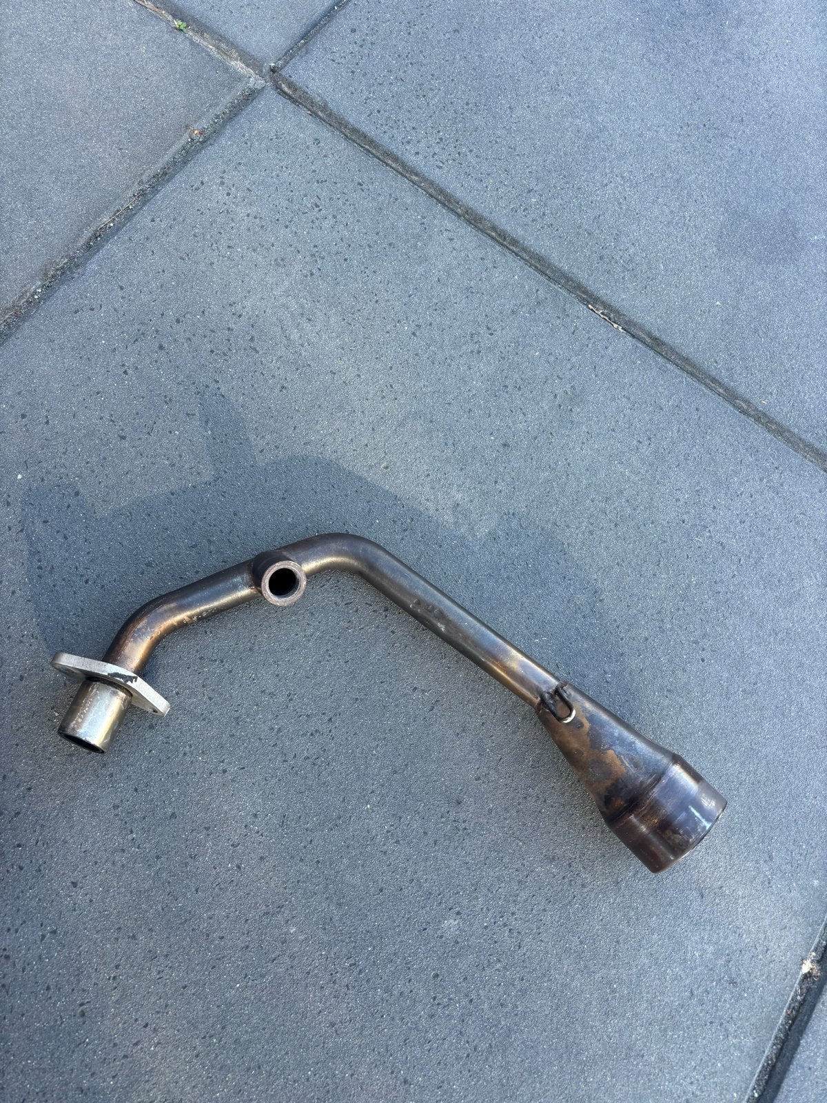 Akrapovic voorbocht Piaggio E4, Ophalen of Verzenden, Gebruikt