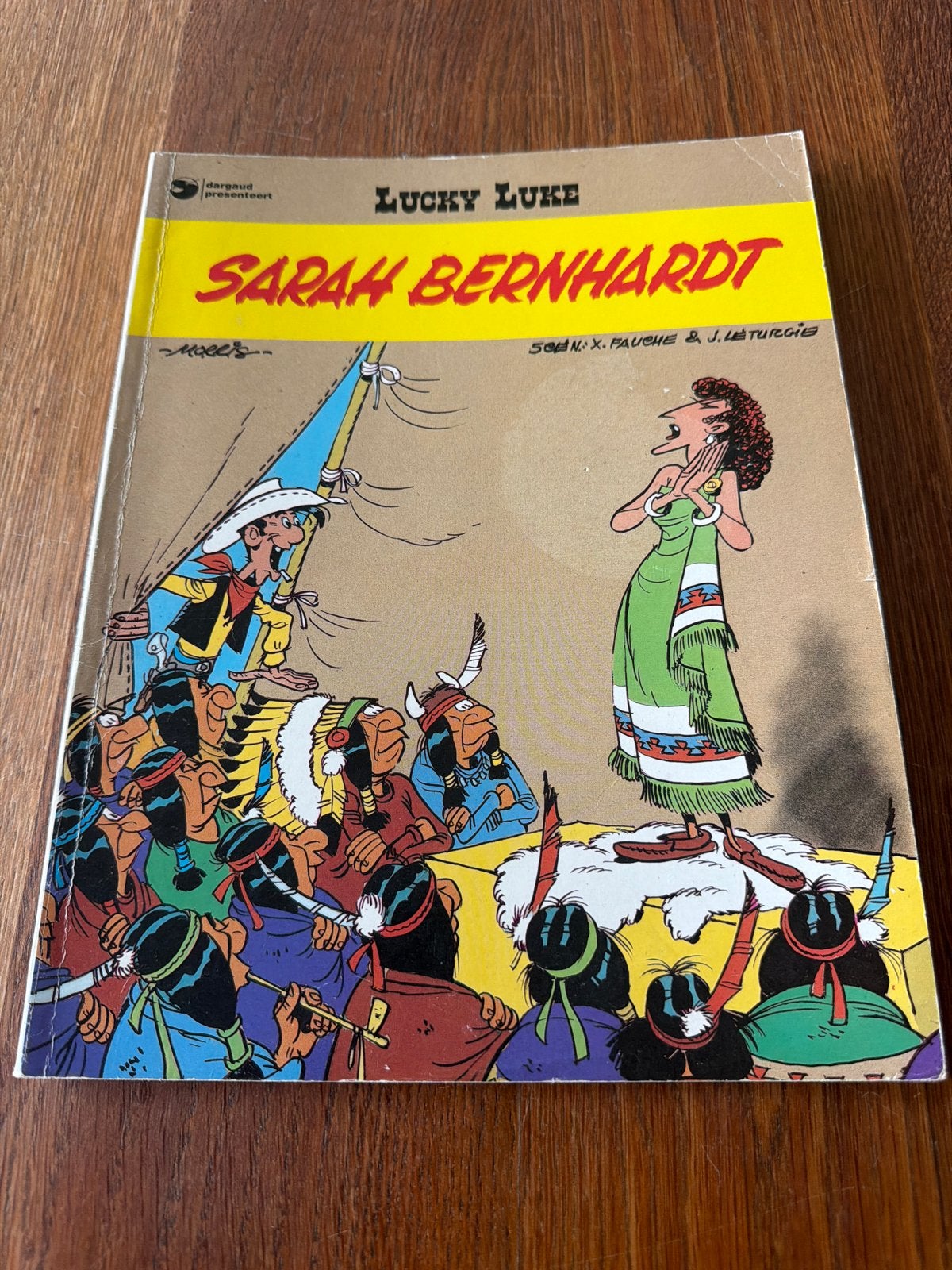 Lucky Luke - Sarah Bernhardt (Stripboek), Boeken, Stripboeken, Eén stripboek, Ophalen, Gelezen