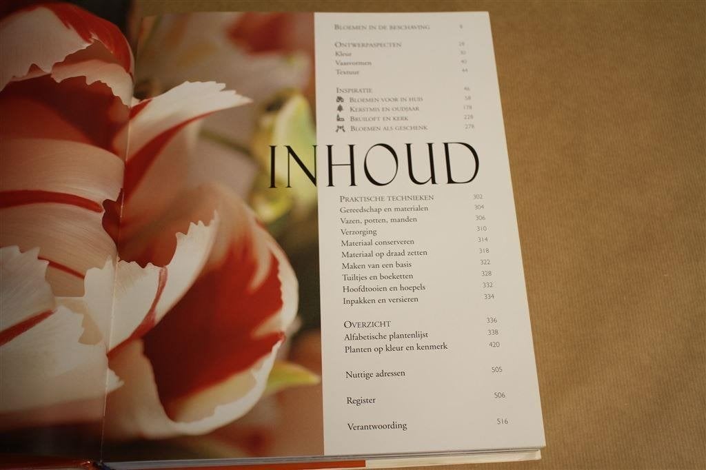 Bloemen. Encyclopedie voor de bloemsierkunst ., Ophalen of Verzenden, Zo goed als nieuw, Bloemen, Planten en Bomen